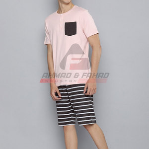 Conjunto de camisetas y pantalones cortos al por mayor Conjuntos de ropa deportiva de moda para hombres Conjuntos de camisas y pantalones cortos de manga corta - Product Image 3