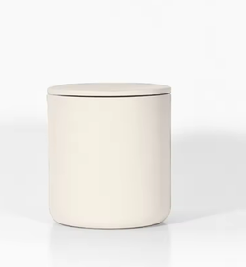 Frasco Cilíndrico de Cerámica con Tapa - Product Image 1