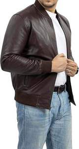 Chaqueta Universitaria con Revestimiento, Mangas Largas, Estilo Letterman, con Tela de Lona de Lana/Poliéster, Unisex - Product Image 6