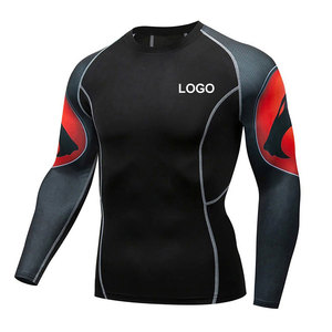 Vente en gros de haut athlétique à manches longues personnalisé pour hommes, qualité supérieure, extensible et durable avec un look kimono de Jiu Jitsu - Product Image 2