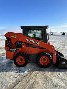 Chargeuse compacte de qualité utilisée Kubota SSV65 Skid Steer Loader Machine de construction robuste disponible en stock - Product Image 4