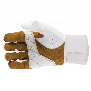 Professional Men's Softball Custom Made Baseball Glove Adults Pakistan Leather PU Customized Anti-Slip <b>Batting</b> Gloves OEM - Product Image 4