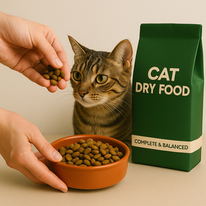 อาหารแห้งปราศจากเมล็ดพืชรูปทรงต่างๆสำหรับการดูแลสุขภาพและอาหารเสริมสำหรับแมวอาวุโสมาตรฐานองค์การอาหารและยาตาม FDA - Product Image 3