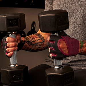 Gant d'haltérophilie d'entraînement hommes et femmes gants d'haltérophilie antidérapants avec support de poignet - Product Image 5