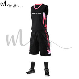 เครื่องแบบบาสเก็ตบอลของผู้ชายเสื้อและกางเกงขาสั้นเครื่องแบบบาสเก็ตบอลดีไซน์ล่าสุด - Product Image 5
