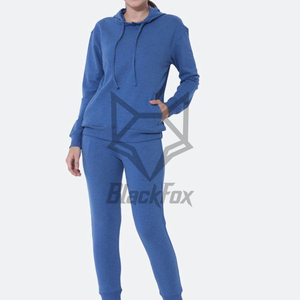 Women's Winter Street Wear Long Sleeve Hoodie with Front Logo and Badge Decoration Wholesale Pullover Sweatshirt - Product Image 5