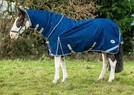 Haute qualité luxe 1200D imperméable et respirant équestre Combo tapis de cheval de participation blanc couverture de course de chevaux pour l'hiver - Product Image 6