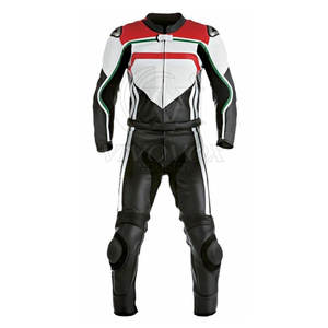 Costume de moto de fabrication professionnelle Design et logo personnalisés Combinaison de course de moto confortable - Product Image 6