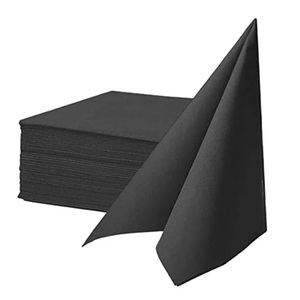 Premium Black <b>Disposable</b> <b>Towel</b> Nonwoven Absorbent Soft Salon Hairdresser Spa Barber Shop Beauty Hotel Gym Cleaning Wholesale - Product Image 2