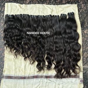 Cheveux Humains Indiens Vierges en Gros - 8 à 30 Pouces, Ondulés Naturels, Bouclés Crépus et Lisses, Fermeture en Dentelle HD - Product Image 5