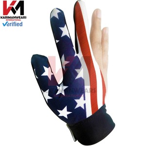 Guantes Deportivos de Spandex de Tres Dedos Abiertos para Billar y Snooker, Precio al por Mayor, Proveedor a Granel, MOQ Bajos, Guante Profesional para Jugadores de Yoyo - Product Image 3