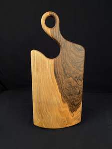 Planche à découper en bois d'acacia naturel la plus vendue à la main avec poignée planche à découper de légumes bon marché pour la cuisine - Product Image 4