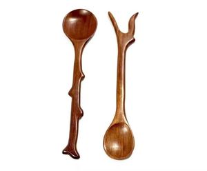 Cuchara y tenedores de madera para servir ensaladas, hechos a medida, ideales para tiendas de decoración del hogar para reventa - Product Image 4