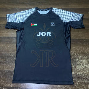 Sublimation Printed Quick Dry Breathable Men's Rash Guard Custom Logo for MMA Training NO GI Grappling Jiu Jitsu BJJ - Product Image 3