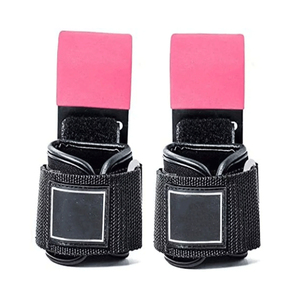 Fournisseurs avec support de poignet quantité minimale de commande pour les fabricants d'engrenages de musculation Hook Oem Odm Weight Lifting Hook Straps From Pakistan - Product Image 6