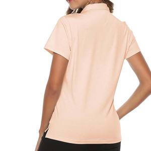 Vente chaude Logo OEM Personnalisé Meilleure Qualité Slim Fit Femmes Polo Chemise Casual Wear Femmes Manches Courtes Polos Fabriqué Au Pakistan - Product Image 6