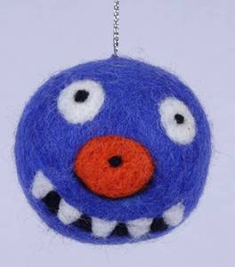 Felt <b>Monster</b> Bauble - Product Image 1