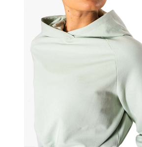 KATBROS INDUSTRY OEM Custom Made Stylish Best Quality Quick Dry Eco-Friendly Breathable Gym <b>Crop</b> <b>Top</b> <b>Hoodies</b> Women - Product Image 6