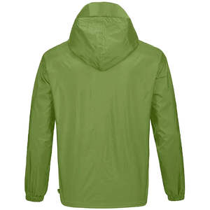 Ventes en gros de vestes coupe-vent pour hommes de haute qualité avec poignets ajustables, vestes d'extérieur imperméables personnalisées pour hommes - Product Image 2