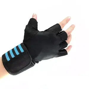 Gants d'haltérophilie avec support de poignet pour hommes femmes gants de gymnastique personnalisés pour l'entraînement musculation exercice d'entraînement - Product Image 4