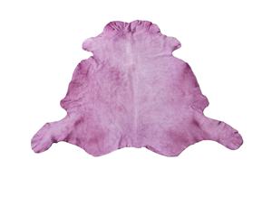 Tapis en cuir de vachette véritable rose teint cheveux sur tapis en cuir pour la décoration intérieure sacs de bureau chaussures et accessoires de mode - Product Image 4