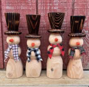 Madera maciza Adorno de Navidad Árbol Decoración UV Impreso Adorno de madera Exhibición Árboles - Product Image 6