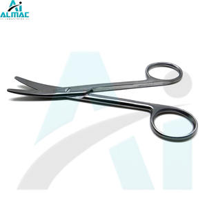 ALMAC Ciseaux émoussés Metzenbaum de haute précision pour la dissection délicate des tissus dans les procédures chirurgicales et médicales - Product Image 3
