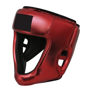 2025 cuero genuino OEM boxeo cabeza protector personalizable MMA Muay Thai entrenamiento casco profesional Sparring Gear - Product Image 1