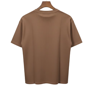 T-shirt en coton uni pour homme, basique, vierge, tissu doux et durable, fournisseur de logos personnalisés en gros - Product Image 6