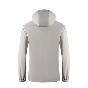 Blazer à logo personnalisé, combinaison étanche au vent pour hommes, imperméable, veste d'extérieur softshell pour hommes - Product Image 4