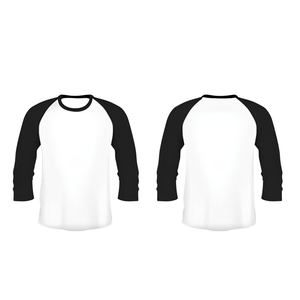 Baseball <b>Long</b> <b>Sleeve</b> Shirt Raglan <b>Undershirt</b> Compression Warm Up Mock Turtleneck Youth Mens Womens OEM Supplier - Product Image 2