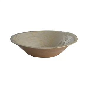 Best Selling Custom-Size Biodegradable Palm Leaf Disposable <b>Deep</b> <b>Bowls</b> Food Serving Compostable for Parties Weddings Hotels - Product Image 3