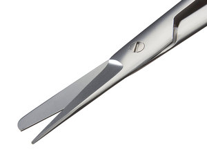 กรรไกรตัดแต่งเหล็กสแตนเลส140มม./180มม. เครื่องมือผ่าตัด - Product Image 3