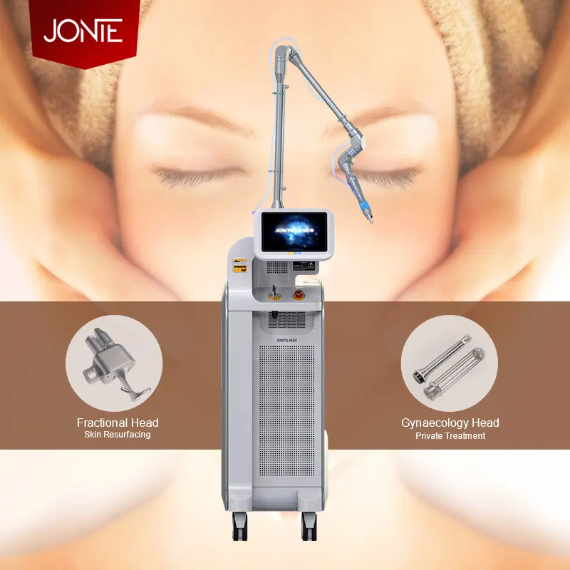 Tuv equipamento médico frático de beleza, rejuvenescimento da pele, laser co2 para remoção de acne e acne
