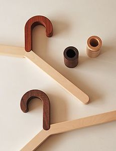 UNIQUE HANDMADE BEST High Quality Boutique Style a Grade Lotus Wooden Hanger With Notches with Bar Suit Hanger - Product Image 5