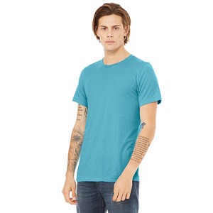 Bella Canvas Camiseta de verano de alta calidad Ropa Unisex Premium CVC Cuello redondo Camiseta de manga corta para hombre - Product Image 1