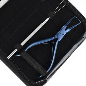 Kit de Pinzas para Extensiones de Cabello de Acero Inoxidable de Alta Calidad, Ligeras y Reutilizables, con Color Personalizado y Servicio OEM - Product Image 6