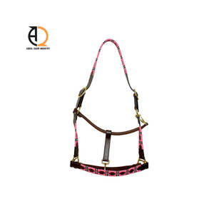 Fournisseur équestre de qualité supérieure, équipement pour chevaux, licol en nylon, logo personnalisé, cordes de tête en cuir, licol - Product Image 4