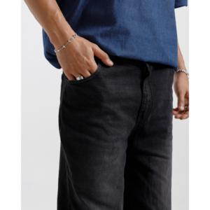 กางเกงยีนส์ทรงตรงสไตล์วินเทจ Y2K ฮิปฮอป ลุคหลวม แต่งผ้าปะติดปะต่อ ถักนิตติ้ง ปักลาย ล้างสีหลายครั้ง สำหรับฤดูหนาว - Product Image 4