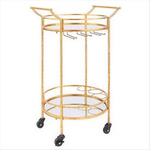 Metal Modern <b>Hotel</b> Restaurant Bar Outdoor Hospital Serving <b>Trolley</b> with Custom Logo - Product Image 4