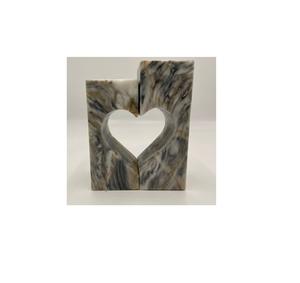 Set of 2 Heart Shape <b>Marble</b> <b>Candle</b> Holder Fancy Design Tealight <b>Candle</b> Holder Greatest Quality White <b>Marble</b> <b>Candle</b> Holder - Product Image 3