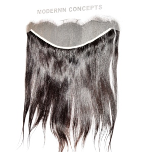 Extensions de cheveux humains vietnamiens à vague naturelle alignée sur les cuticules vierges frontales droites 13*6 sans produit chimique - Product Image 1