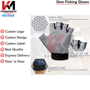 Guantes de pesca sin dedos Protección solar Hombres Mujeres Pesca Kayak Remar Senderismo Vela Remo Conducción Piragüismo Durable - Product Image 5