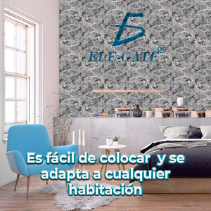 Panneaux muraux isolants autocollants en mousse XPE, design moderne, lot de 10 x 3538,5 cm, avec motifs texturés, pour usage domestique - Product Image 5