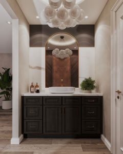 Armoires de cuisine traditionnelles aux normes américaines avec comptoirs complets Stockage de carcasses en contreplaqué pour un rangement efficace dans la cuisine - Product Image 1