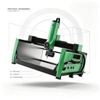 Machine de gravure et de découpe CNC 5 axes PLC multifonction pour pierre, marbre, granit, gravure 3D, 1500 mm max.