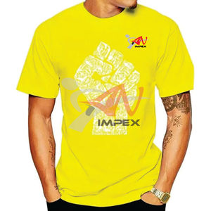 T-shirt formel en polyester/coton de haute qualité pour hommes, logo d'impression personnalisé - Product Image 6