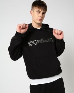 Vente en gros de sweat à capuche tendance surdimensionné personnalisé 400gsm sans ficelles motif solide en éponge française avec col à capuche pour l'hiver - Product Image 1