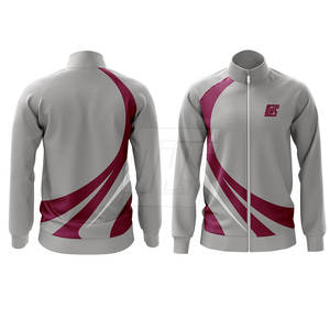 Chaqueta Deportiva Sublimada con Cremallera Completa para Hombre, Secado Rápido, para Gimnasio, Actividades al Aire Libre y Deportes de Equipo - Product Image 3