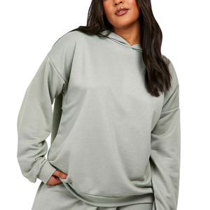 Vêtements d'hiver pour femmes Sweat à capuche surdimensionné délavé à l'acide Sweat à capuche professionnel de haute qualité délavé à l'acide - Product Image 1
